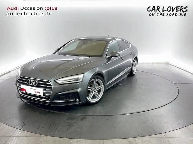 Gris daytona nacré Occasion 2019 Audi A5 Sportback S-Line Citadine | 27 990 € (Super prix) - Image 1/4