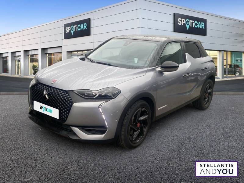 Gris Utilisé 2020 DS Automobiles DS3 Crossback Performance Line Plus SUV | 17 490 € (Prix juste) - Image 1/3