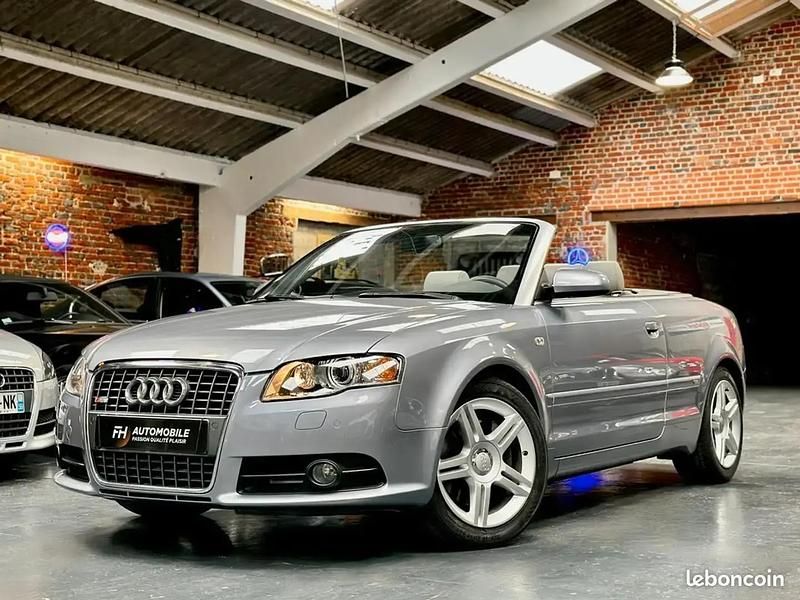 Gris Utilisé 2006 Audi A4 Cabriolet S-Line Cabriolet | 15 780 € - Image 1/4