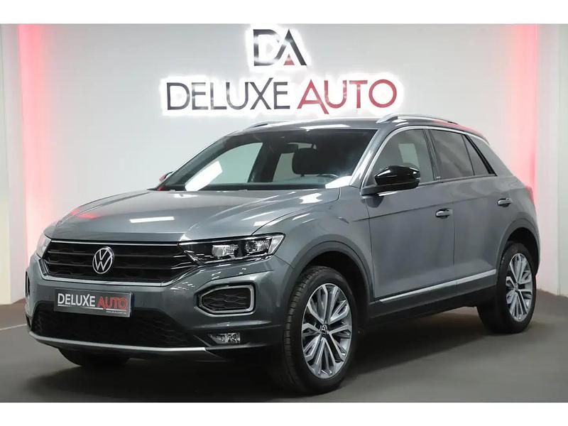 Gris Utilisé 2021 VW T-Roc Style SUV | 24 490 € (Bon prix) - Image 1/4
