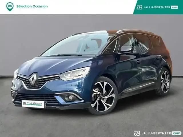 Bleu cosmos/noir etoilé Utilisé 2019 Renault Grand Scénic IV Intens Monospace | 19 790 € (Prix assez cher) - Image 1/4