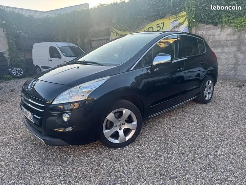 Noir Utilisé 2012 Peugeot 3008 Premium Monospace | 6 500 € (Prix juste) - Image 1/4