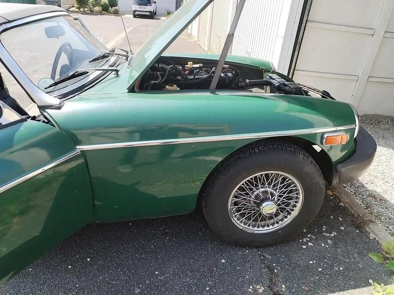 Vert Occasion 1977 MG B Cabriolet | 6 500 € - Image 1/4