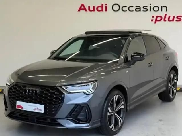 Gris daytona nacre Utilisé 2024 Audi Q3 Sportback S-Line SUV | 49 990 € (Prix assez cher) - Image 1/4
