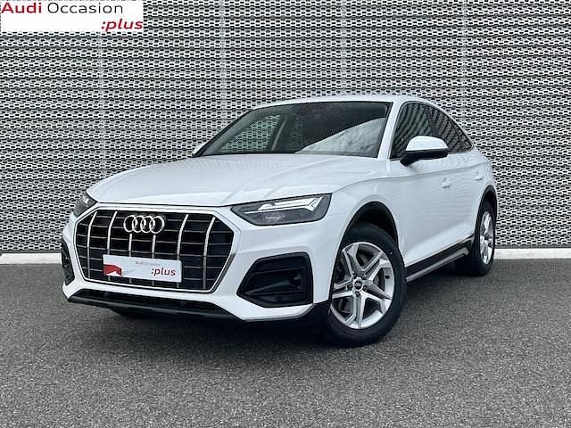 Blanc ibis Utilisé 2022 Audi Q5 Sportback Design SUV | 33 990 € (Bon prix) - Image 1/4