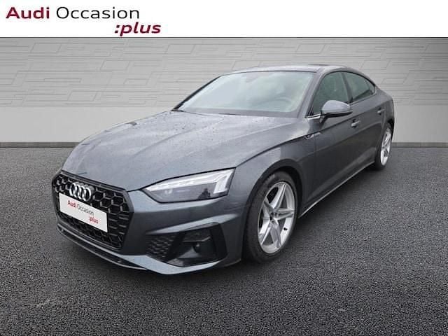 Gris daytona nacré Occasion 2021 Audi A5 Sportback S-Line Citadine | 32 990 € (Super prix) - Image 1/4