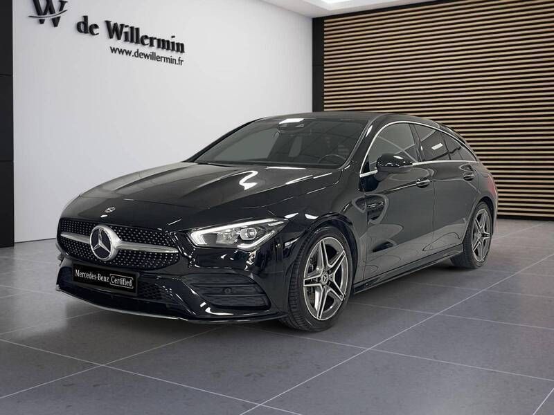 Noir Utilisé 2020 Mercedes CLA200 Shooting Brake Break | 31 600 € (Prix juste) - Image 1/3