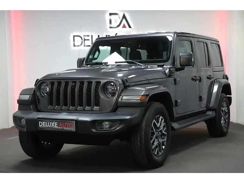 Gris Utilisé 2021 Jeep Wrangler 80th Anniversary SUV | 51 990 € (Prix assez cher) - Image 1/4