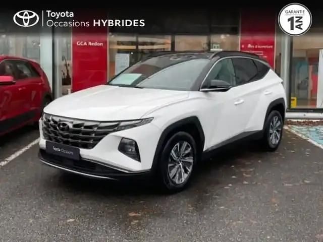 Polar white Occasion 2021 Hyundai Tucson SUV | 28 990 € (Prix assez cher) - Image 1/4