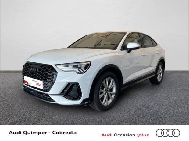 Blanc Utilisé 2021 Audi Q3 Sportback S-Line SUV | 37 990 € (Prix juste) - Image 1/4