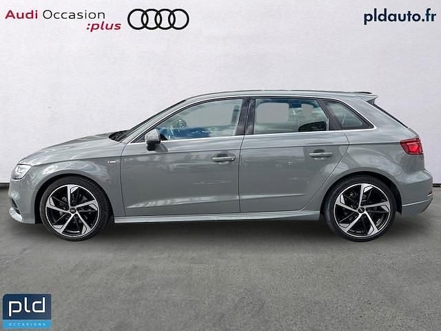 Occasion Audi A3 Sport 116 ch (85 kW) 2019 Gris quantum Berline