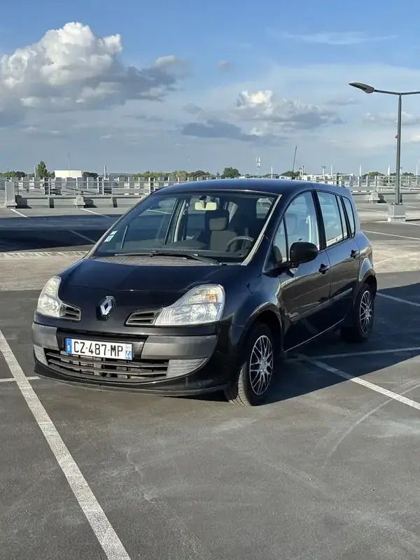 Noir Utilisé 2008 Renault Grand Modus Expression Monospace | 4 590 € - Image 1/4
