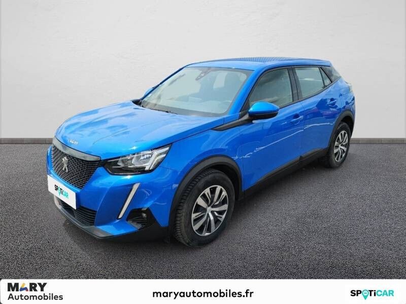 Bleu Utilisé 2021 Peugeot 2008 Active SUV | 15 990 € (Prix juste) - Image 1/4