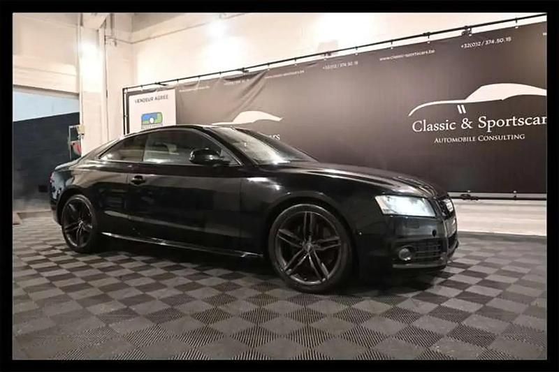 Noir Occasion 2010 Audi S5 Cabriolet Sport Coupé | 10 950 € - Image 1/4