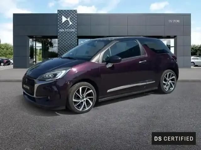 Whisper (n) toit noir onyx Utilisé 2019 DS Automobiles DS3 Berline | 13 990 € (Bon prix) - Image 1/4
