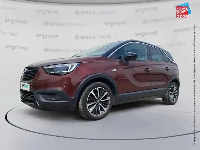 Bleu Utilisé 2020 Opel Crossland X Ultimate SUV | 12 999 € (Prix juste) - Image 1/4