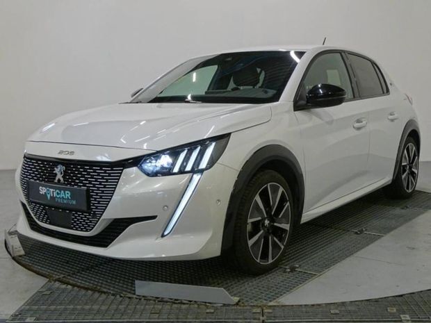 Blanc Utilisé 2021 Peugeot e-208 GTi Citadine | 14 690 € (Prix juste) - Image 1/4
