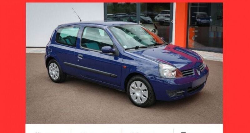 Bleu Utilisé 2002 Renault Clio II Citadine | 3 390 € (Bon prix) - Image 1/2