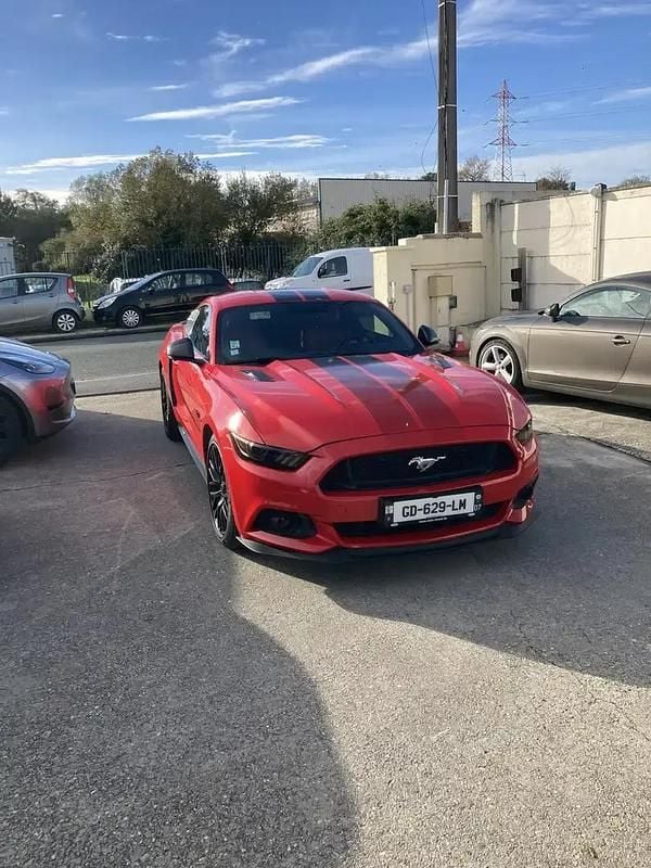 Rouge Occasion 2016 Ford Mustang GT Fastback Coupé | 29 500 € (Bon prix) - Image 1/4