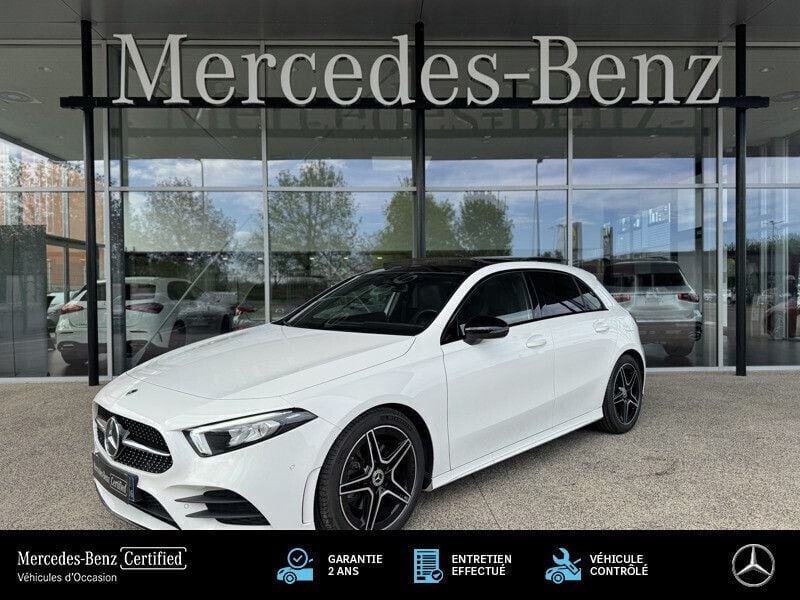 Blanc Utilisé 2022 Mercedes A220 Berline | 36 489 € (Prix juste) - Image 1/4