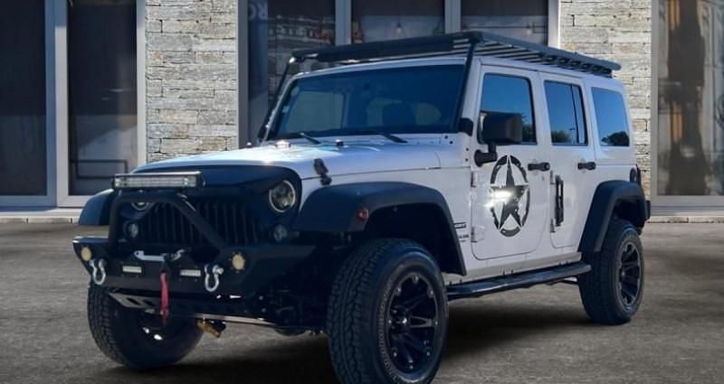 Blanc Utilisé 2014 Jeep Wrangler SUV | 34 990 € (Prix assez cher) - Image 1/4