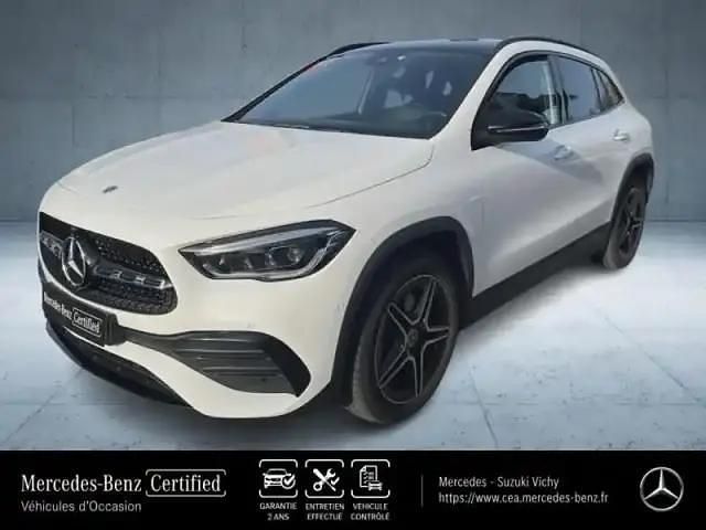 Blanc digital métallisé Utilisé 2022 Mercedes GLA250 AMG line SUV | 36 490 € (Super prix) - Image 1/4