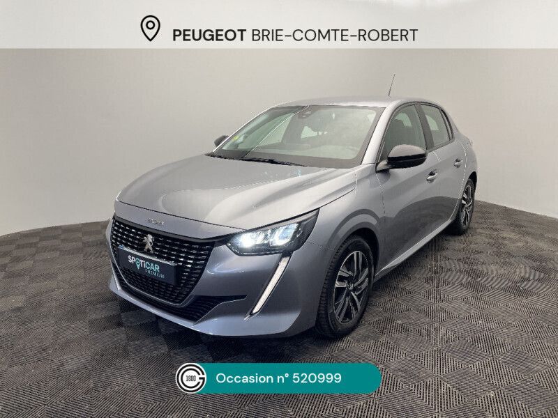 Gris Utilisé 2023 Peugeot 208 Business-Line Citadine | 12 980 € (Super prix) - Image 1/4