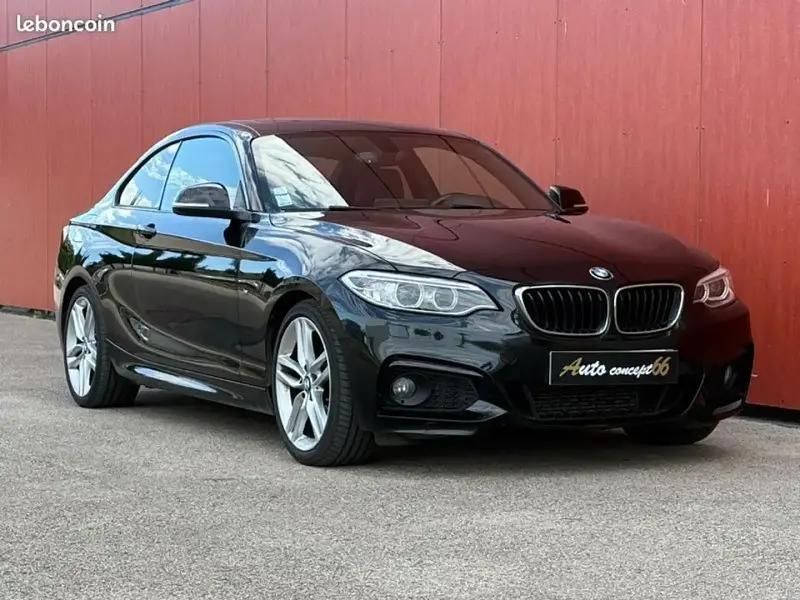 Noir Utilisé 2016 BMW 225 M Sport Coupé | 25 900 € (Prix juste) - Image 1/4