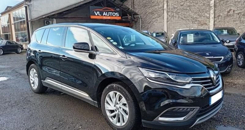 Noir Utilisé 2016 Renault Espace Monospace | 11 250 € (Prix juste) - Image 1/4