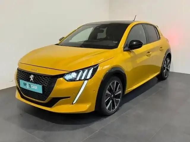 Jaune Occasion 2021 Peugeot 208 GT Citadine | 13 990 € (Prix juste) - Image 1/4