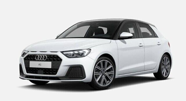 Blanc glacier métallisé noir mythe métallisé Nouvelle 2025 Audi A1 Sportback Design Citadine | 25 490 € (Prix juste) - Image 1/4