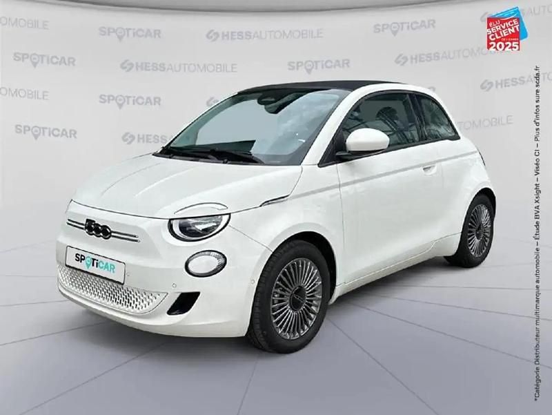 Blanc Occasion 2024 Fiat 500C Cabriolet | 17 499 € (Prix juste) - Image 1/4