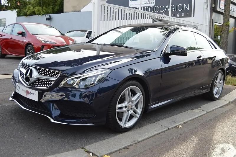 Bleu Occasion 2015 Mercedes E250 Sportline Coupé | 28 990 € - Image 1/4