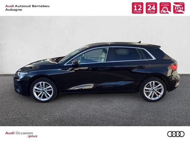 Occasion Audi A3 Business 110 ch (80 kW) 2023 Noir mythe métallisé Berline