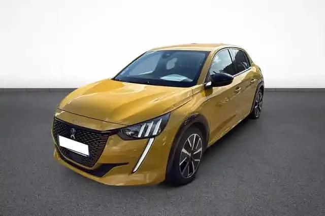 Jaune Utilisé 2022 Peugeot e-208 GTi Citadine | 15 489 € (Prix juste) - Image 1/4