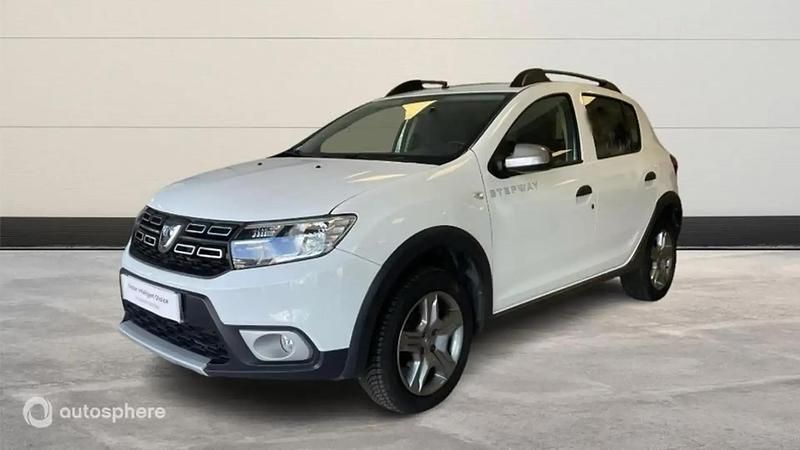 Blanc Utilisé 2020 Dacia Sandero Stepway Citadine | 11 499 € (Prix juste) - Image 1/4
