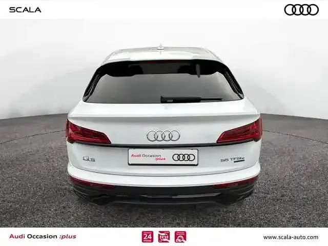 Occasion Audi Q5 Sportback S-Line 10 ch (7 kW) 2022 Glacier white metallic SUV