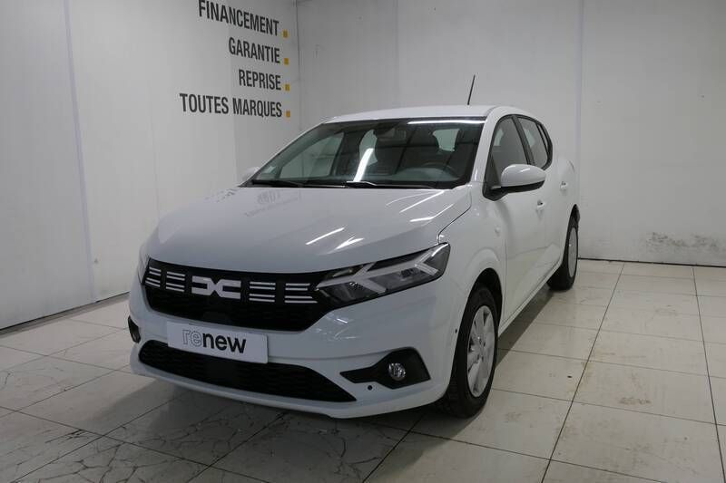 Blanc Utilisé 2023 Dacia Sandero Expression Citadine | 14 990 € (Prix juste) - Image 1/1