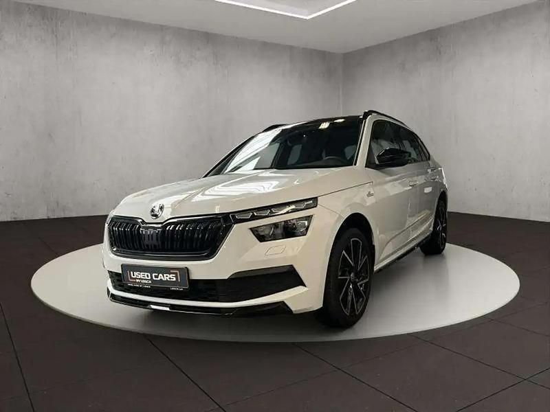 Blanc Utilisé 2021 Skoda Kamiq Monte Carlo SUV | 24 605 € (Prix assez cher) - Image 1/4