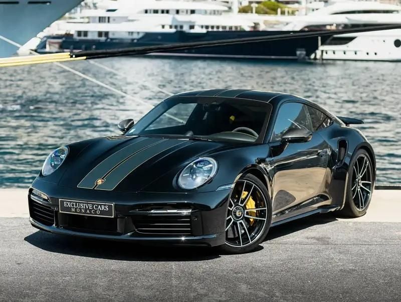 Noir Utilisé 2020 Porsche 911 Turbo S Coupé | 238 900 € (Prix juste) - Image 1/4