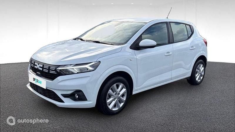 Blanc Occasion 2023 Dacia Sandero Expression Citadine | 14 417 € (Prix juste) - Image 1/4