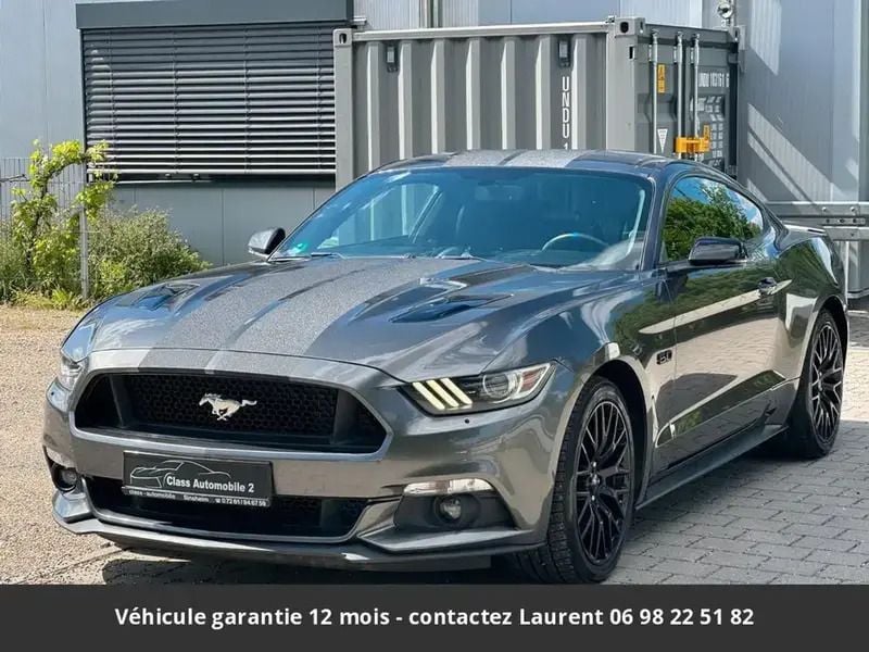 Gris Utilisé 2015 Ford Mustang Premium Coupé | 24 990 € - Image 1/4