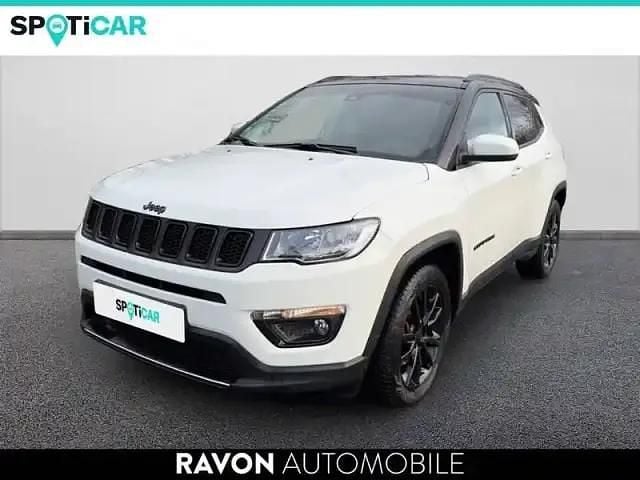 Blanc Occasion 2021 Jeep Compass SUV | 16 390 € (Super prix) - Image 1/4