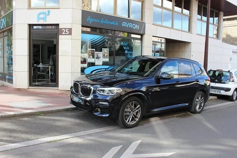 Bleu Utilisé 2019 BMW X3 M Sport SUV | 33 990 € (Prix juste) - Image 1/4