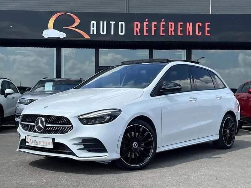 Blanc Utilisé 2021 Mercedes B250e AMG line Monospace | 27 990 € - Image 1/4