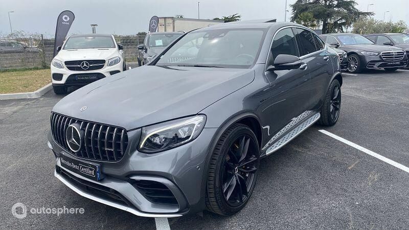 Gris Utilisé 2018 Mercedes GLC63 AMG AMG Coupé | 59 999 € (Prix assez cher) - Image 1/4