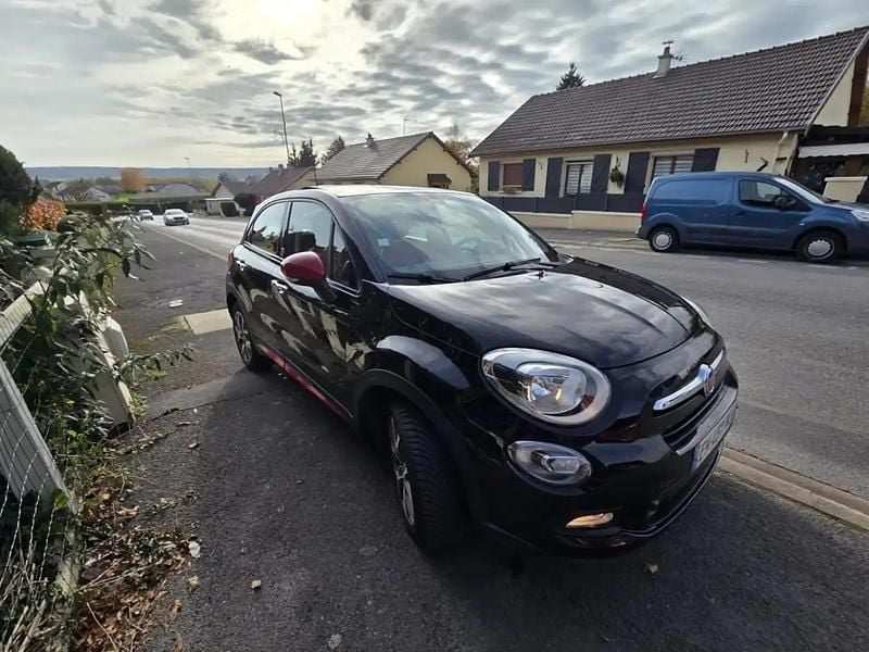 Noir Occasion 2016 Fiat 500X Pop SUV | 7 250 € (Prix assez cher) - Image 1/4