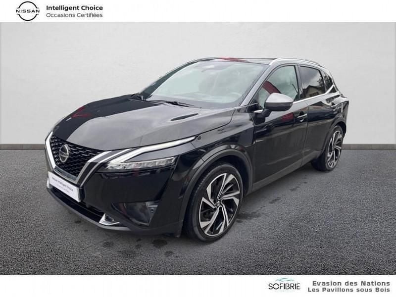 Noir Utilisé 2022 Nissan Qashqai Tekna SUV | 26 980 € (Prix juste) - Image 1/4