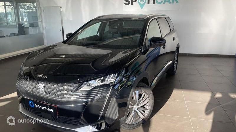 Noir Nouvelle 2024 Peugeot 5008 Allure Monospace | 33 499 € (Prix assez cher) - Image 1/4
