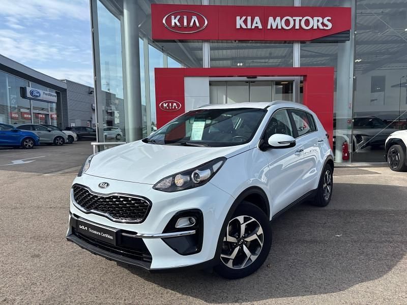 Blanc Occasion 2019 Kia Sportage Active SUV | 16 499 € (Prix juste) - Image 1/4